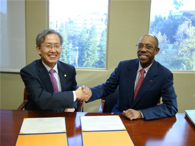 CNU Builds a Firm Cornerstone for Global University in U.S.