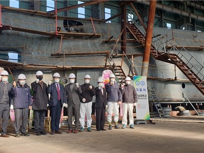 CNU Starts Building of a New Vessel for Marine and Fisheries Probes