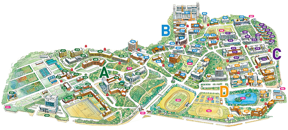 Gwangju Campusmap